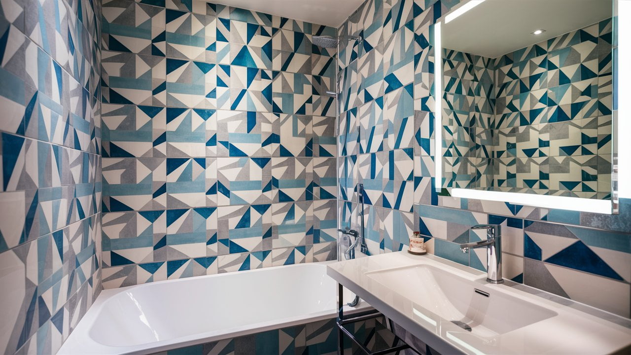 Eksploracja wzorów geometrycznych w projektach płytek ceramicznych