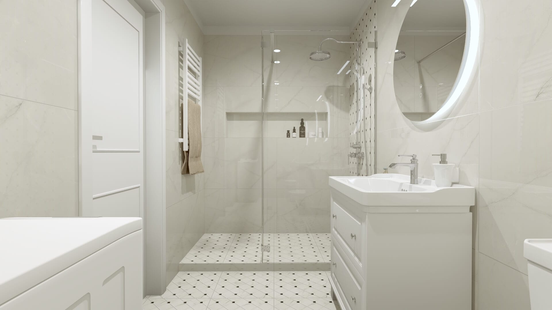 Salon Płytek Ceramicznych Kafra Projekt łazienki gratis