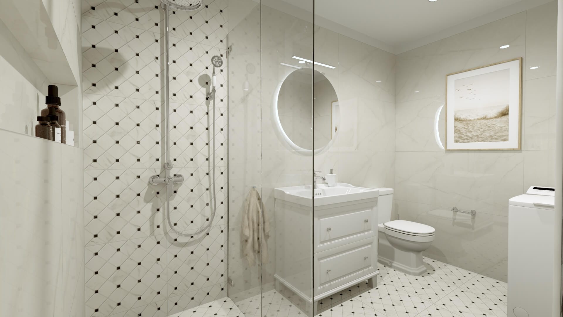 Salon Płytek Ceramicznych Kafra Projekt łazienki gratis