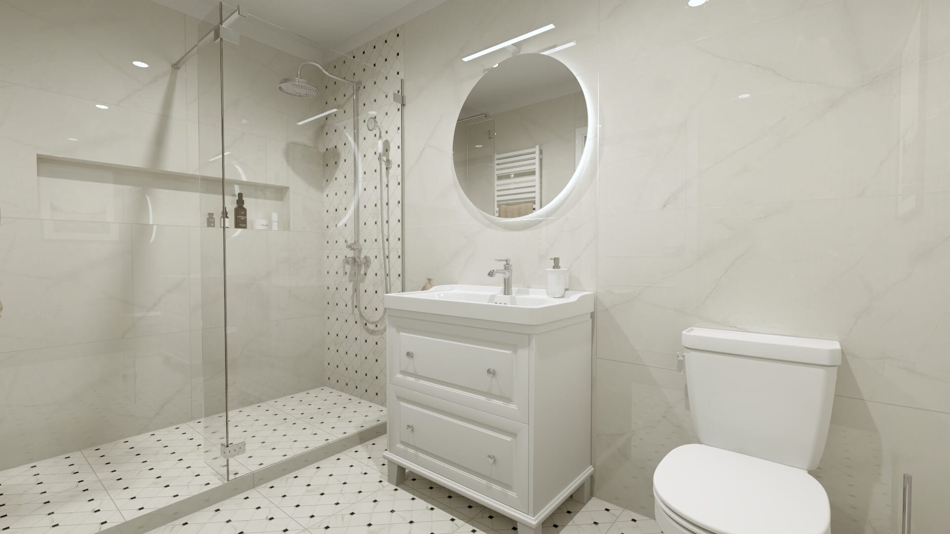 Salon Płytek Ceramicznych Kafra Projekt łazienki gratis