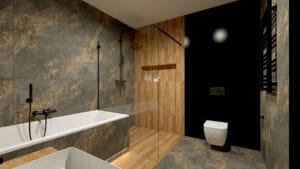 Salon Płytek Ceramicznych Kafra Projekt łazienki gratis