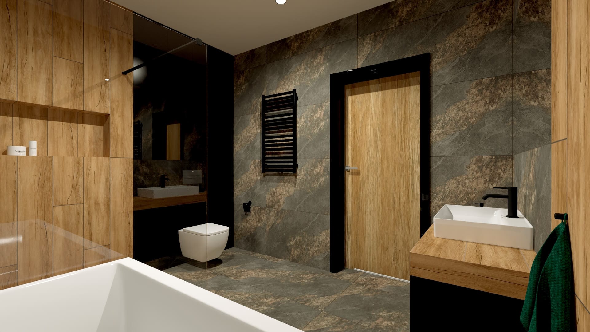 Salon Płytek Ceramicznych Kafra Projekt łazienki gratis