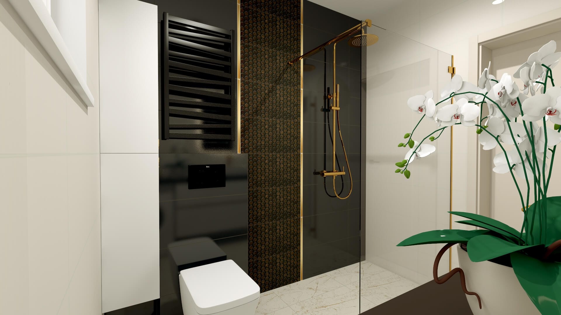 Salon Płytek Ceramicznych Kafra Projekt łazienki gratis